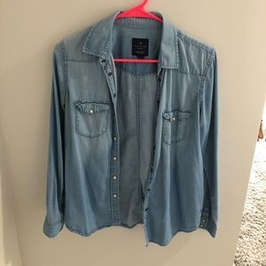 Jean Button up Shirt